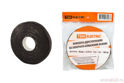 Изолента ХБ 19ммх7м двусторонняя (100 г) | SQ0526-0501 | TDM