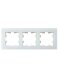  Рамка 3-м BRITE РУ-3-2-БрБ стекло бел. IEK BR-M32-G-K01 (Рамки, декоративные элементы, основания для ЭУИ) 