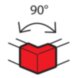  Внешний неизменяемый угол 90° - для кабель-каналов Metra 100x50 | 638012 | Legrand (Электромонтажные материалы) 