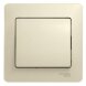  Выключатель 1-кл. СП Glossa 10А IP20 (сх. 1) 10AX в сборе беж. SE GSL000212 (Выключатели, переключатели, диммеры) 