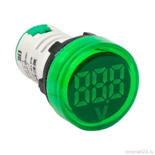  Индикатор значения напряжения ED16-22VD зел. PROxima EKF ed16-22vd-g (Сигнальные лампы и зуммеры) 