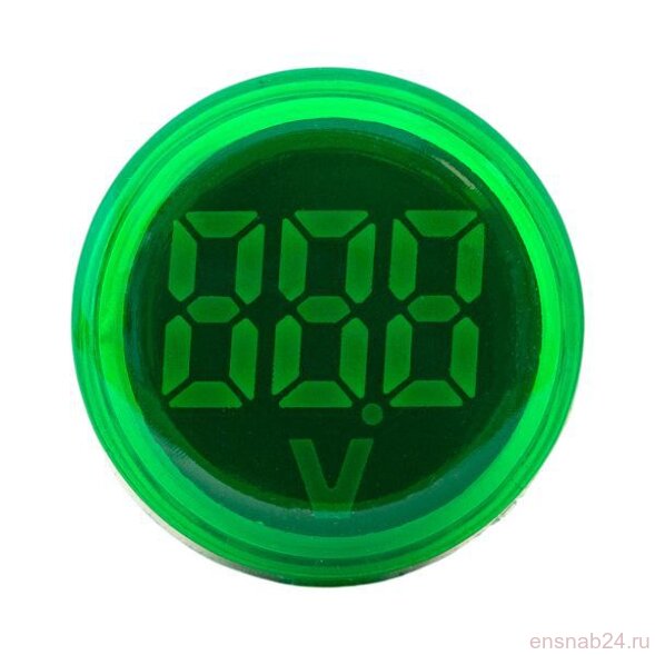  Индикатор значения напряжения ED16-22VD зел. PROxima EKF ed16-22vd-g (Сигнальные лампы и зуммеры) 