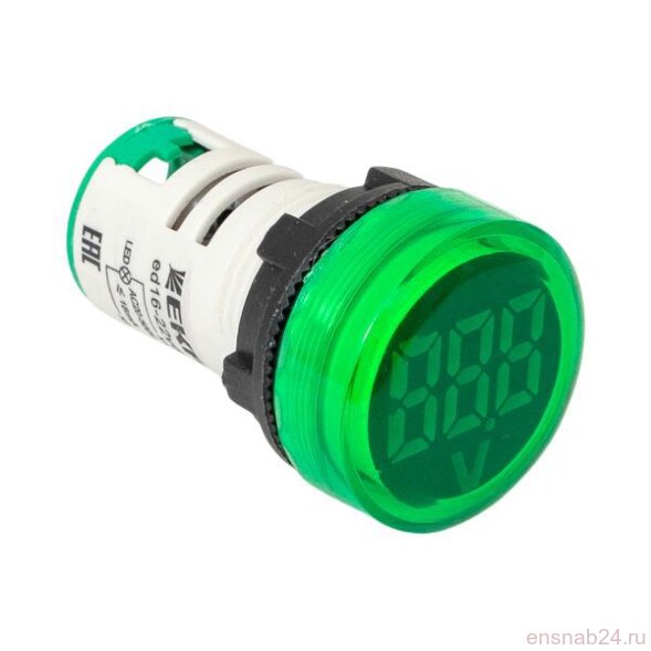 Индикатор значения напряжения ED16-22VD зел. PROxima EKF ed16-22vd-g (Сигнальные лампы и зуммеры) 