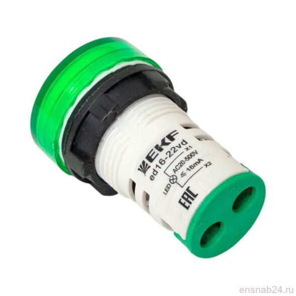  Индикатор значения напряжения ED16-22VD зел. PROxima EKF ed16-22vd-g (Сигнальные лампы и зуммеры) 