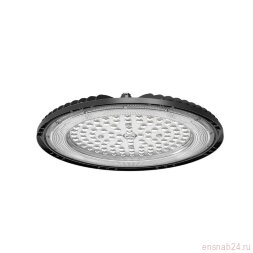 Светильник светодиодный ДСП IB 02 S 100W W 850 BK PC 297х297х84.5мм 100Вт 5000К IP65 High Bay подвес черн. Русский Свет 16090223138