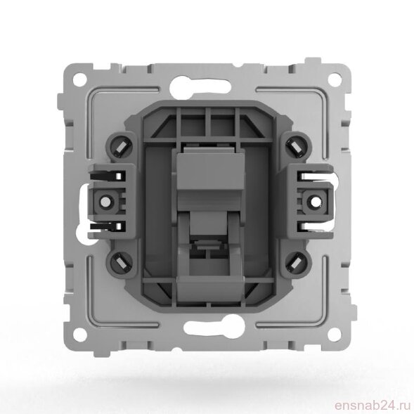 Розетка компьютерная 1-м СП Pixel RJ45 кат.5E механизм карбон TOKOV ELECTRIC TKE-PX-RC1-C14 (Розетки) 