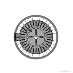 Светильник светодиодный ДСП IB 11 S 150W VW 840 BK 298х298х112мм 150Вт 4000К IP65 High Bay подвес черн. Русский Свет 16091123172