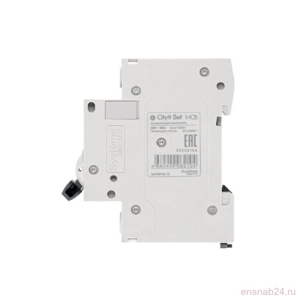  Выключатель автоматический модульный 2п C 6А 4.5кА City9 Set 230В SE C9F34206 (Выключатель автоматический модульный) 