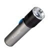 Фонарь аккумуляторный ручной LED 3Вт линза зум аккум. Li-ion 18650 1.2А.ч USB-шнур анодир. алюм. КОСМОС KOS111Lit