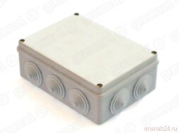 Коробка распределительная для о/п 190х140х70 10 гермовводов IP55 | GE41244 | GREENEL