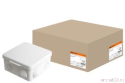 Коробка распределительная о/п 100х100х55мм, крышка, IP54, 8вх. | SQ1401-0113 | TDM