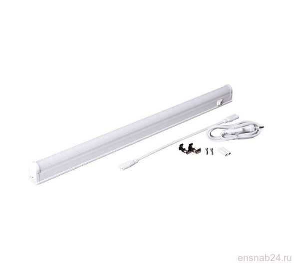 Светильник светодиодный PLED T5i PL 600 8Вт 6500К IP40 180-265В ДПО T5 линейный пластик. (аналог ЛПБ) JazzWay 1036339 (Светильники настенно-потолочные) 