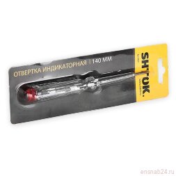 Отвертка-индикатор 140мм (09050) SHTOK 376315