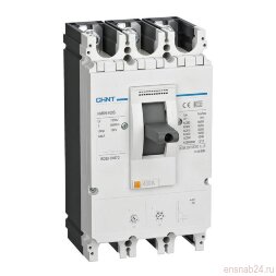 Выключатель автоматический NM8N-400S TM 3P 400А 50кА с рег. термомаг. расцепителем (R) | 268950 | ЧИНТ (CHINT)