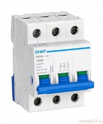 Выключатель нагрузки NH4 3P 125A (DB) (R) | 398034 | ЧИНТ (CHINT)