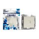  Розетка компьютерная 1-м СП Pixel RJ45 кат.5E механизм беж. TOKOV ELECTRIC TKE-PX-RC1-C02 (Розетки) 