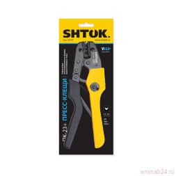 Пресс-клещи ПК-23+ матрица профиль клиновидный 0.5-10.0кв.мм (03707) SHTOK 376214