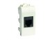  Brava белый розетка компьютерная RJ45 категория 5e экран. FTP 1мод | 76457B | DKC (Электромонтажные материалы) 