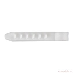 Дюбель-хомут 5-10 для плоского кабеля бел. (уп.100шт) Rexant 07-4610