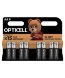  Элемент питания алкалиновый AA/LR6 (блист. 8шт) Basic Opticell 5051008 (Батарейки) 