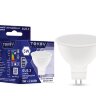 Лампа светодиодная 5Вт Soffit 4000К GU5.3 176-264В TOKOV ELECTRIC TKE-MR16-GU5.3-5-4K