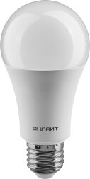 Лампа светодиодная OLL-A60-20-230-4K-E27 | 61158 | ОНЛАЙТ