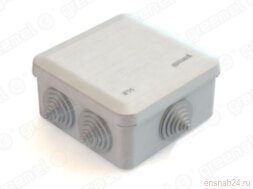 Коробка распределительная для о/п 100х100х50 6 вводов IP 55 | GE41255 | GREENEL