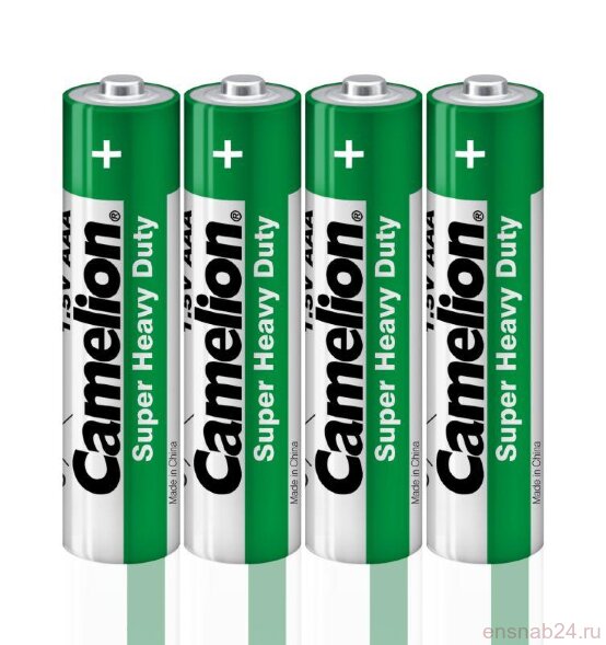  Элемент питания солевой AAA/R03 1.5В R03P-SP4G SR-4 (уп.4шт) Camelion 1659 (Батарейки) 