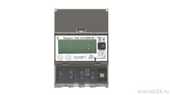  Счетчик Меркурий 150 2-02 DOHR 1ф многотариф. Моск. вр. Инкотекс М0000072872 (Приборы измерения и учета) 