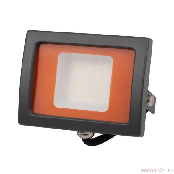  Прожектор светодиодный PFL-SC 10Вт 6500К IP65 190-260В ДО закален. матов. стекло JazzWay 5004863 (Прожекторы и светильники направленного света) 